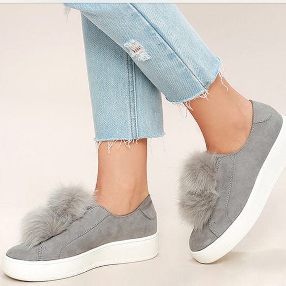 Steve Madden Shoes - Steve Madden Bryanne Puffball Platform Sneaker